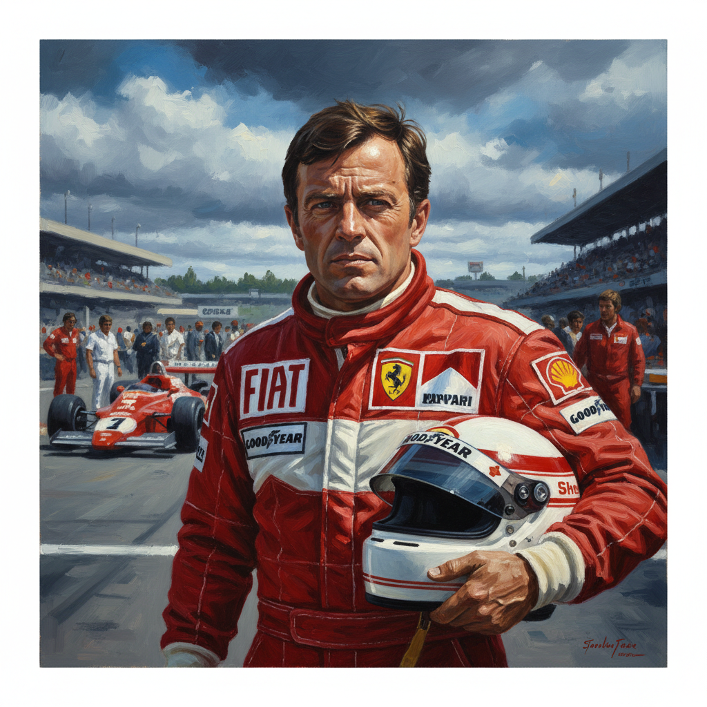 Niki Lauda portrait