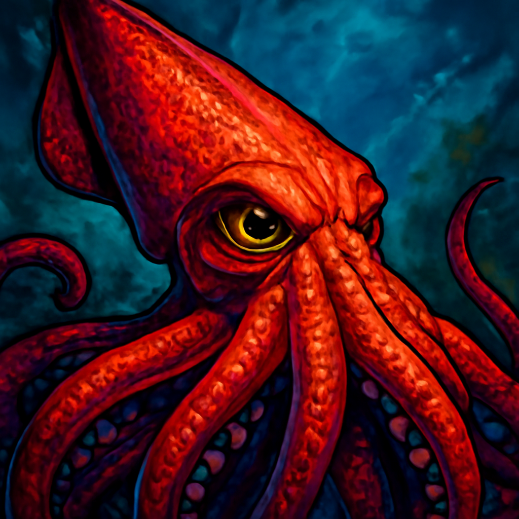 Giant Squid portrait