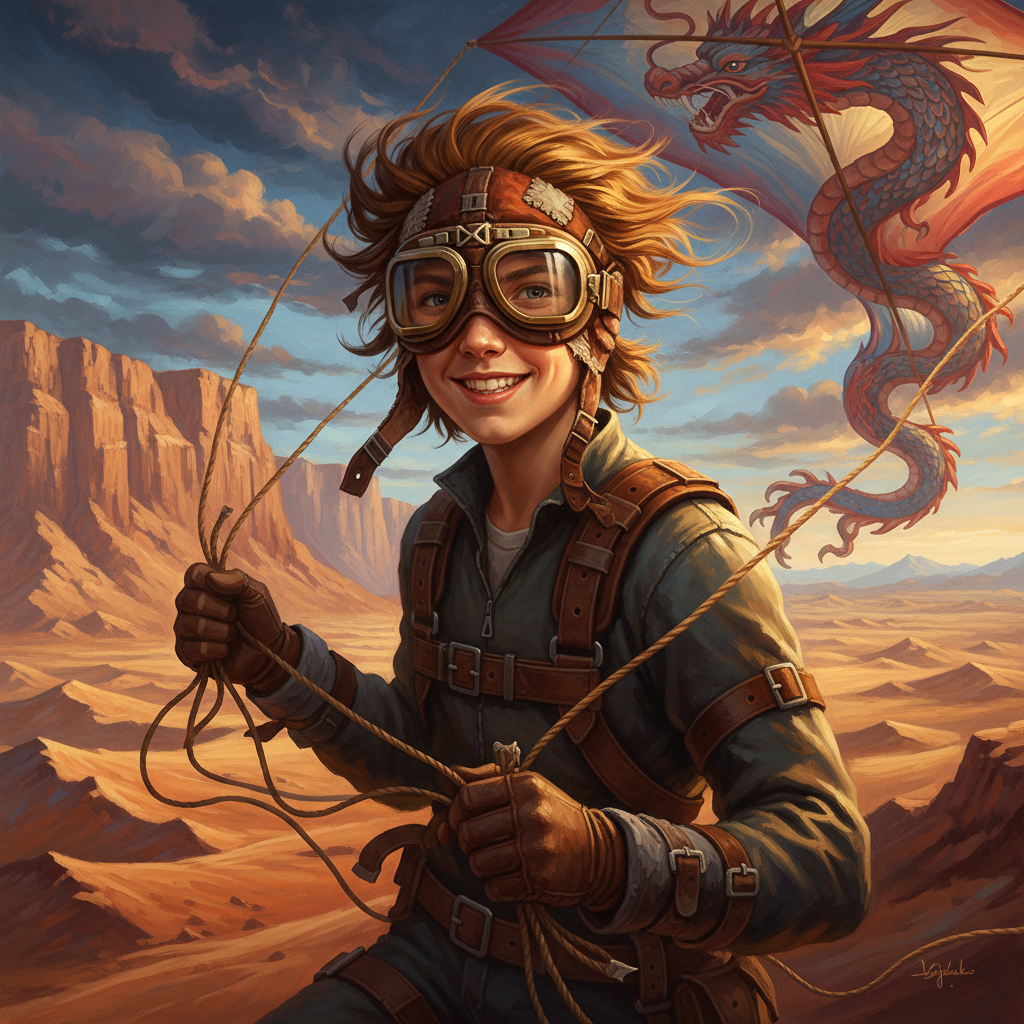 Kel the Kite-Rider portrait