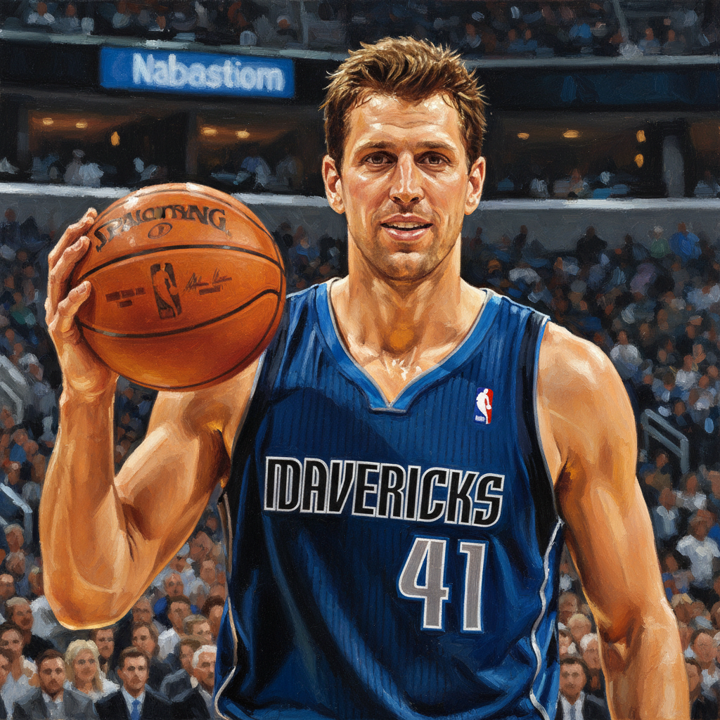 Dirk Nowitzki portrait