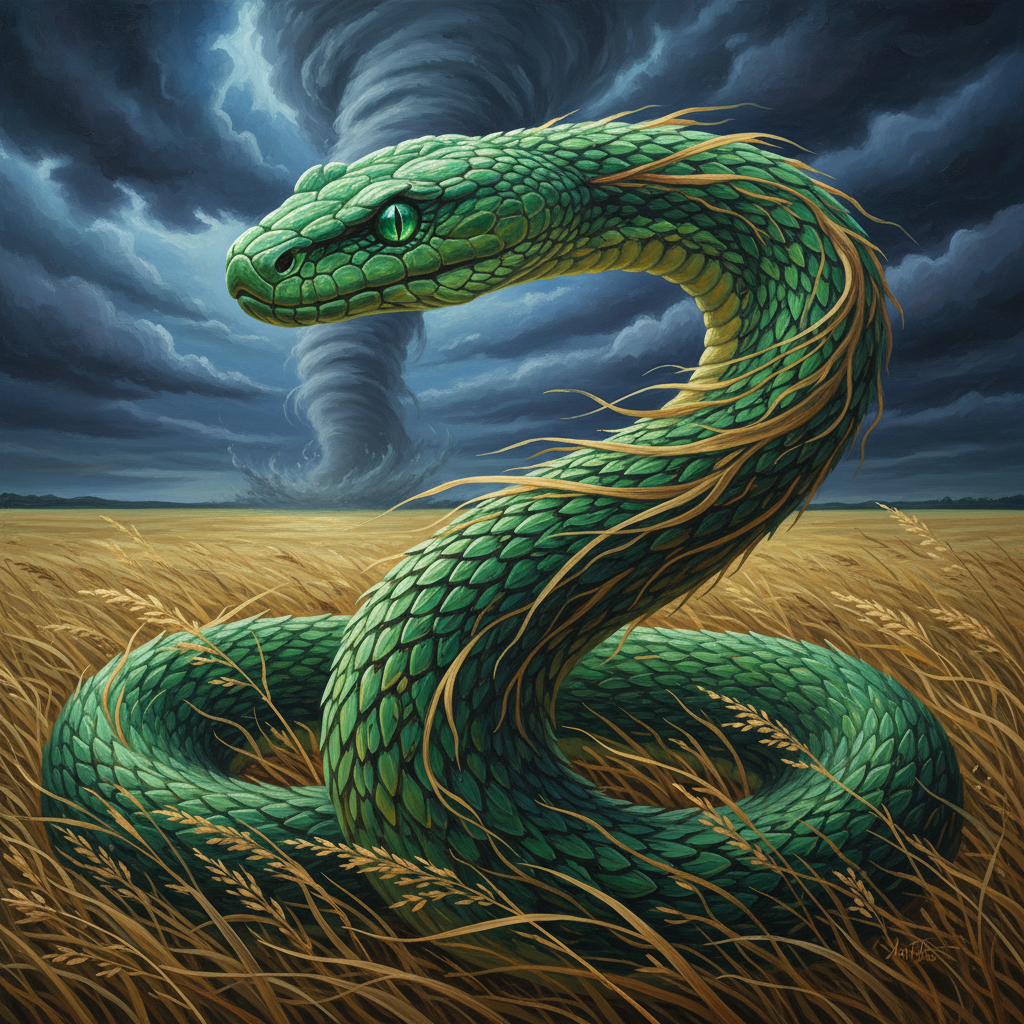 Stormgrass Serpent Vehel portrait