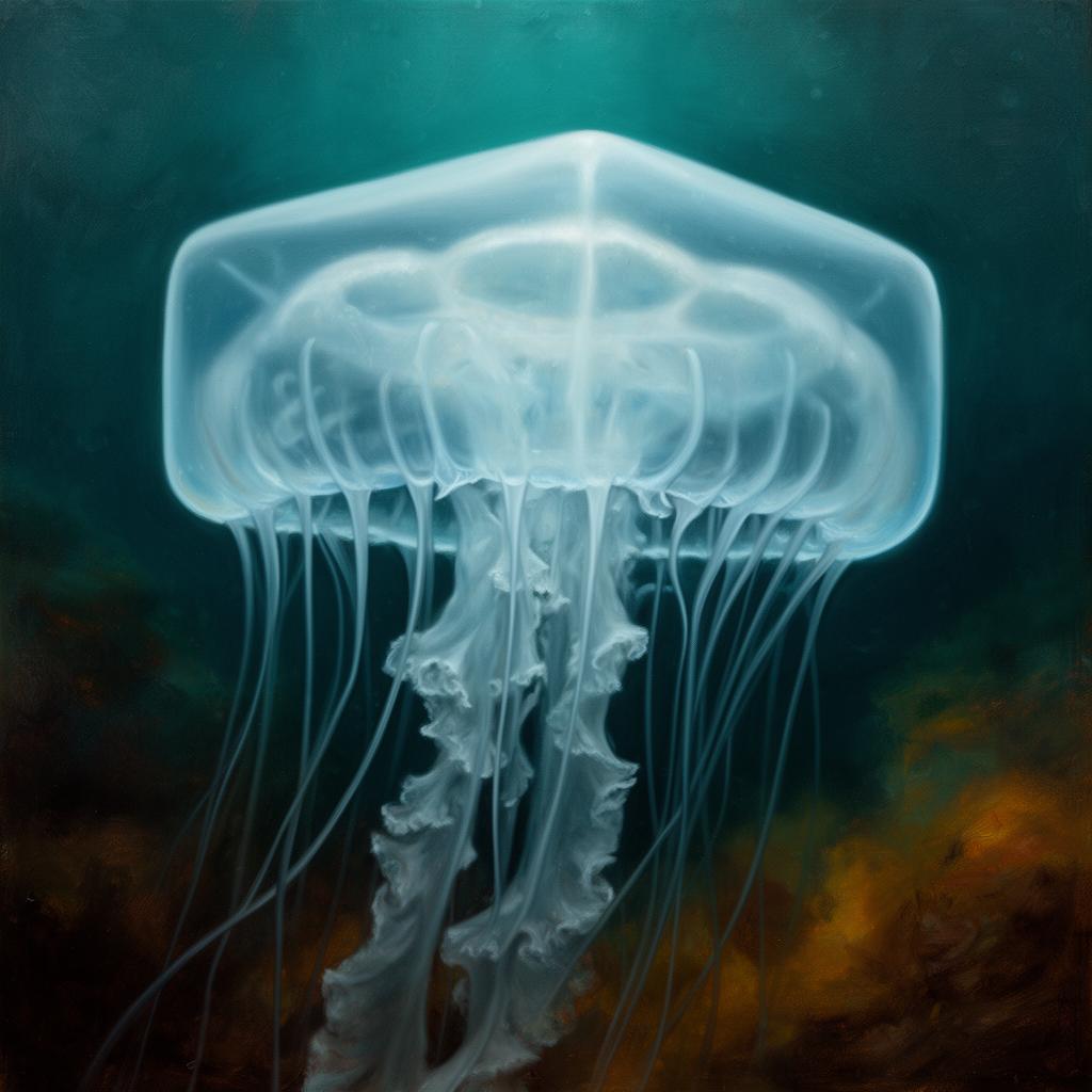 Box Jellyfish portrait