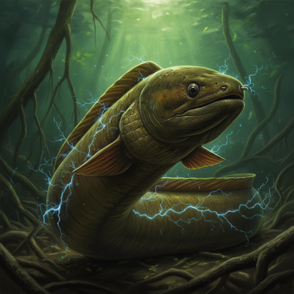 Electric Eel portrait
