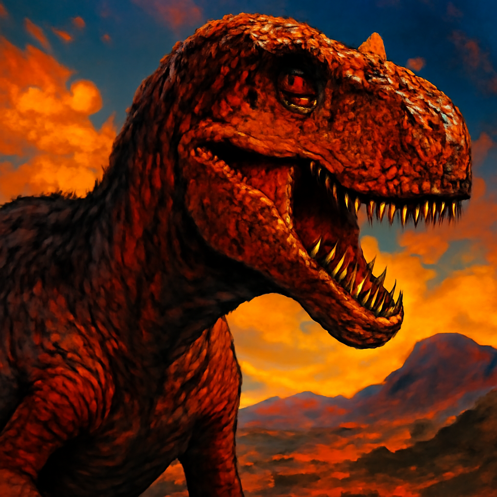 Mapusaurus portrait