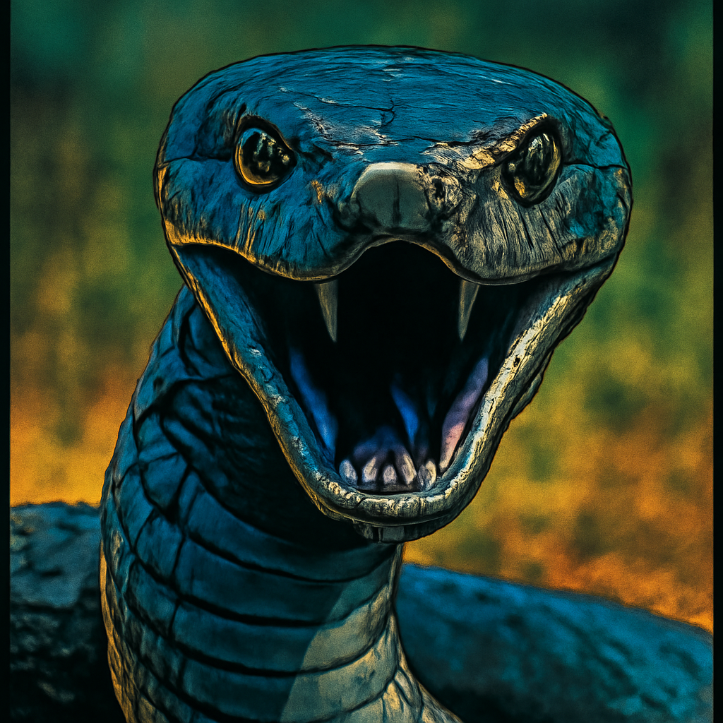 Black Mamba portrait