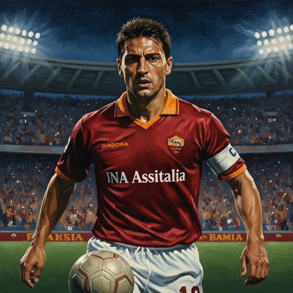 Francesco Totti portrait