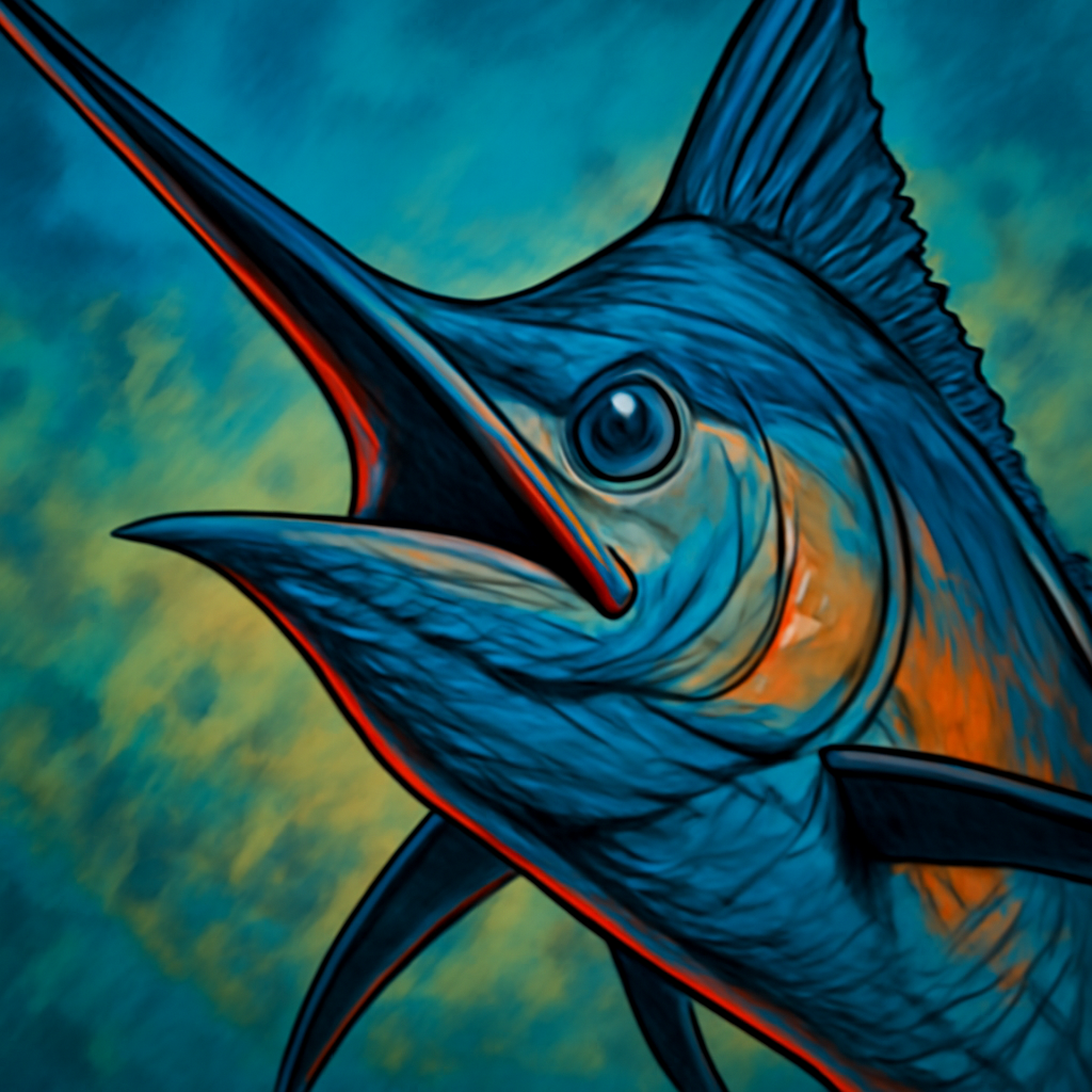 Marlin portrait