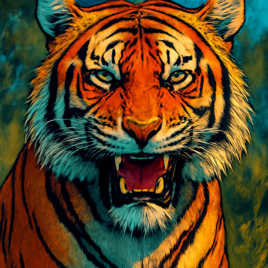 Bengal Tiger portrait