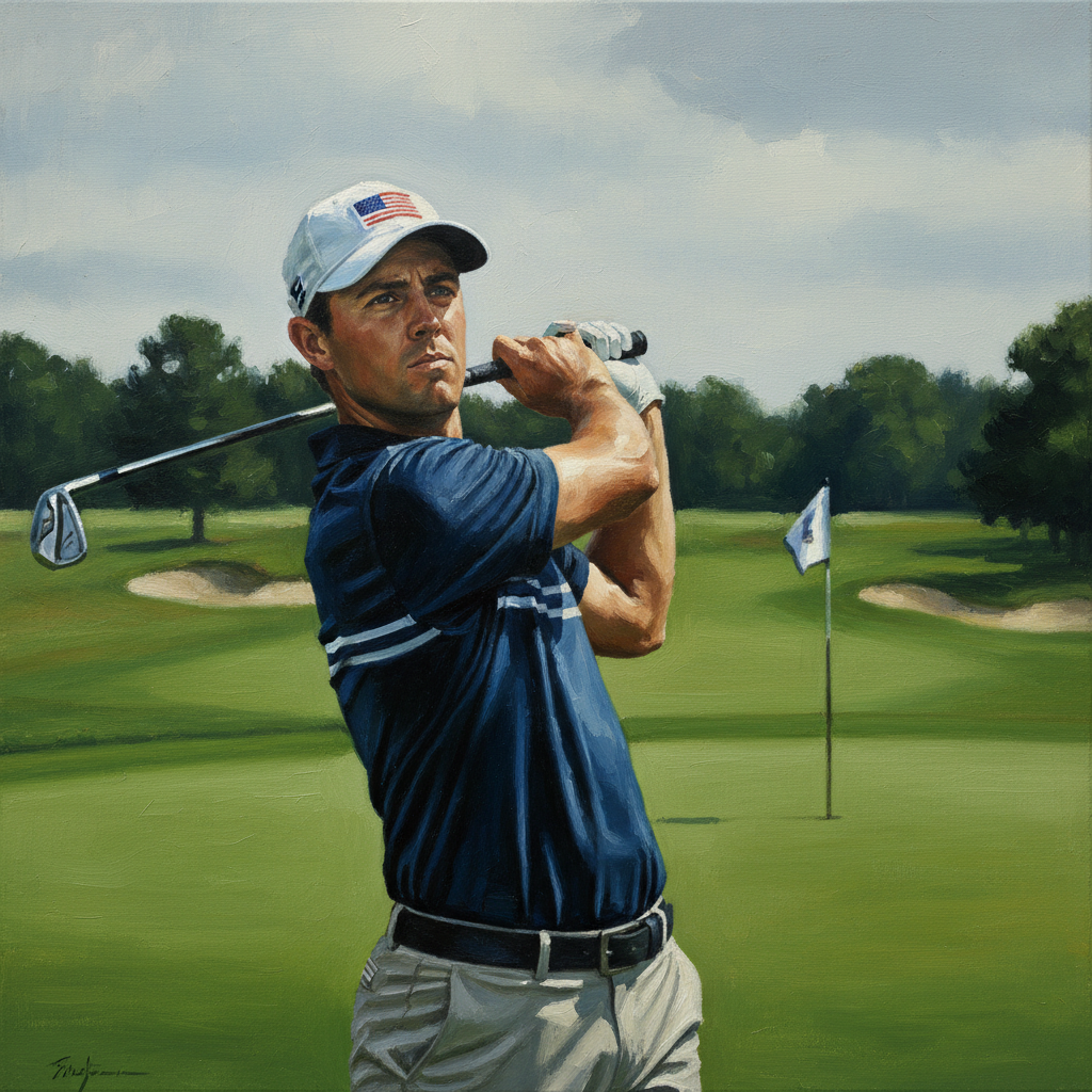 Jordan Spieth portrait