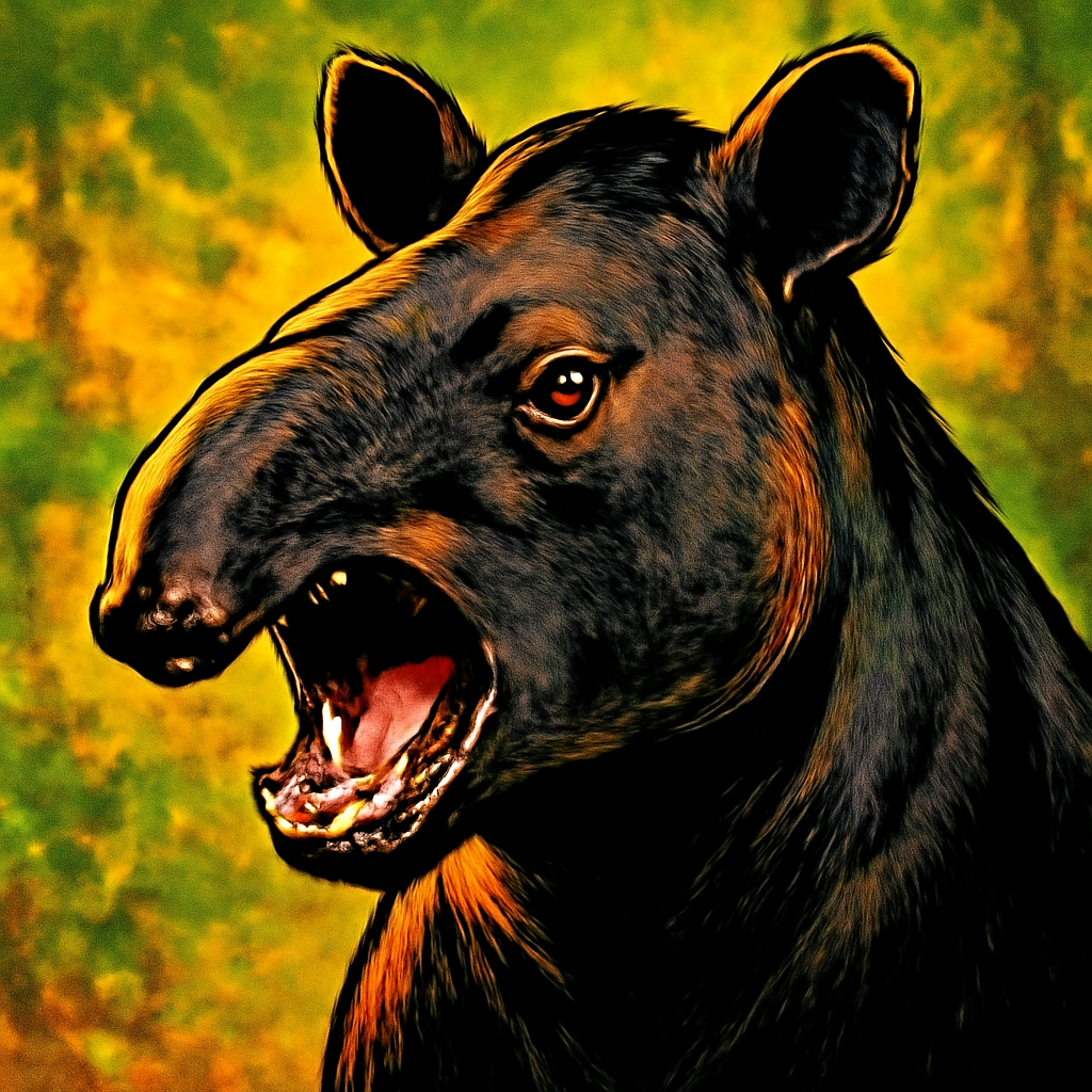 Tapir portrait