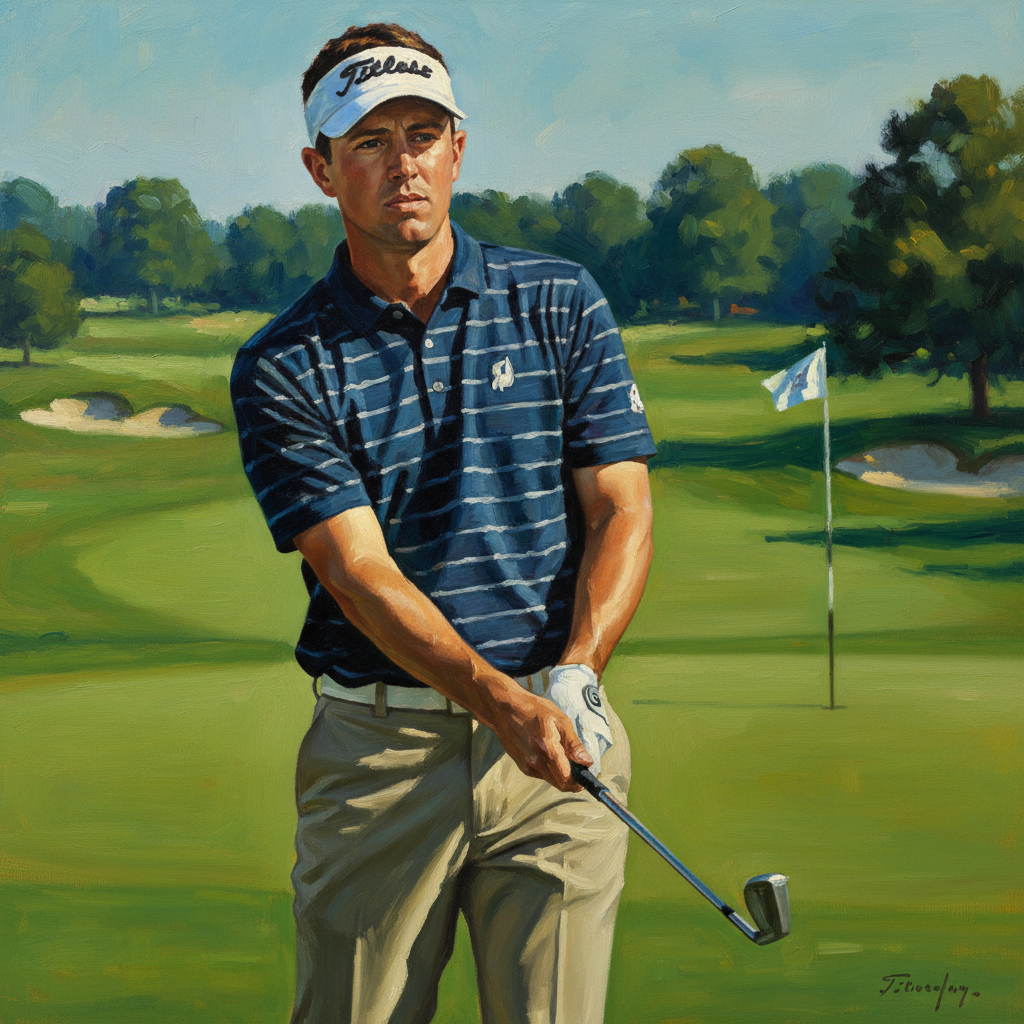 Scottie Scheffler portrait