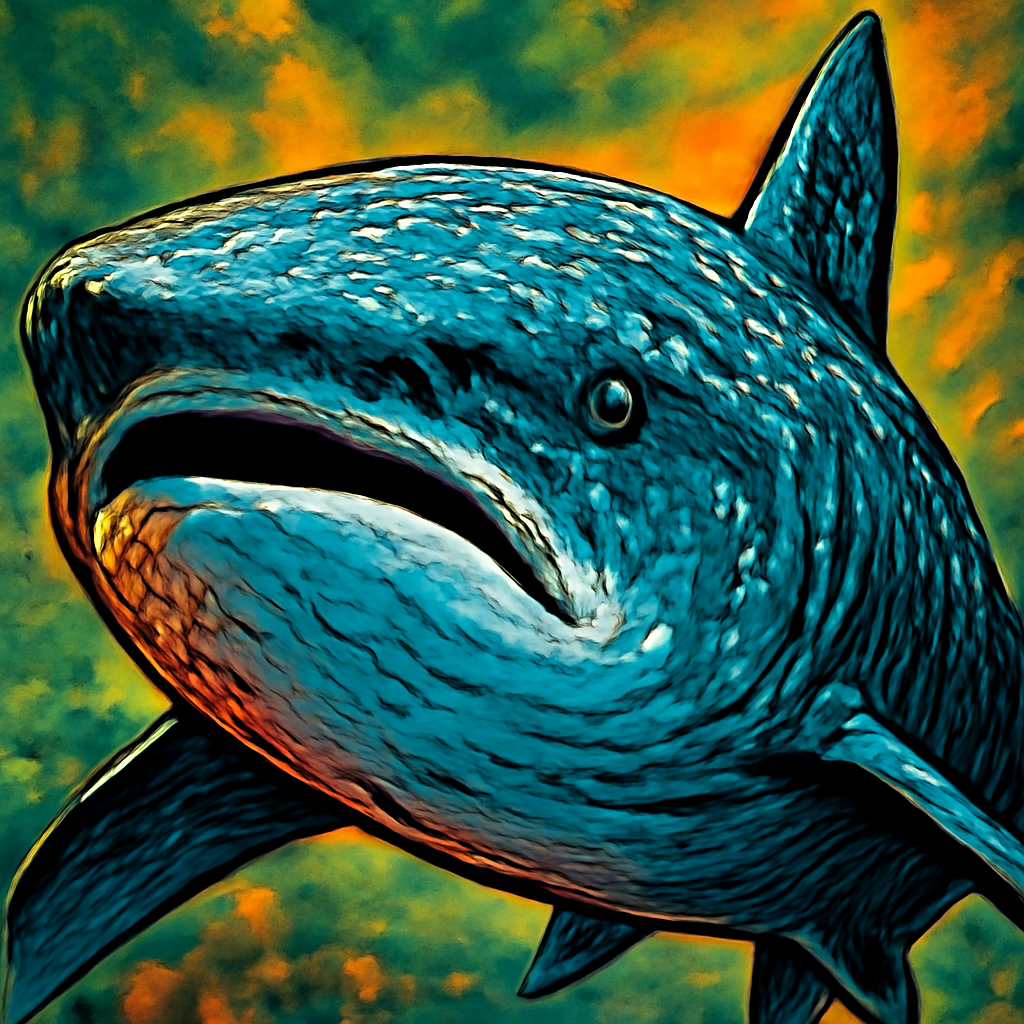Whale Shark portrait