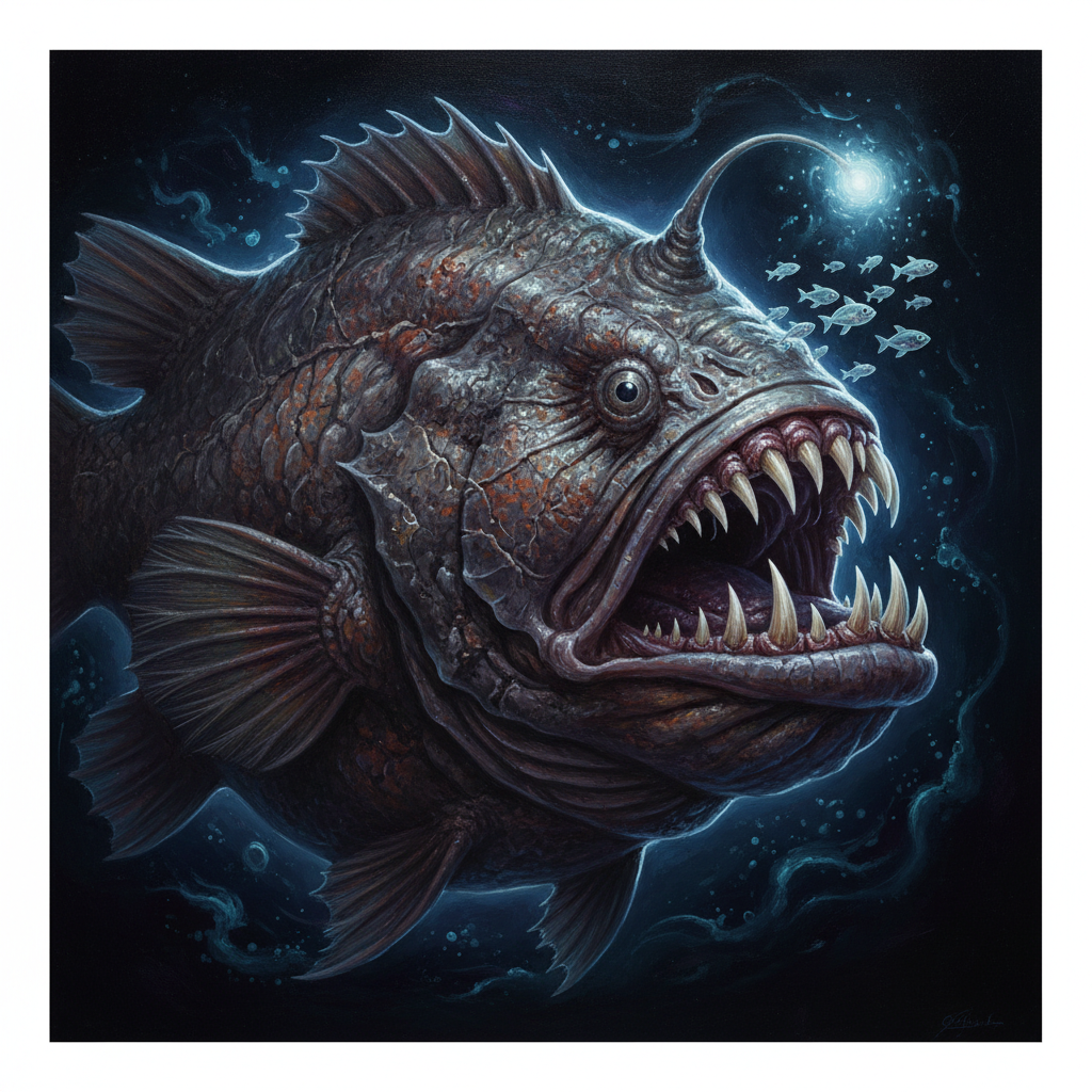Anglerfish Lord Gohren portrait