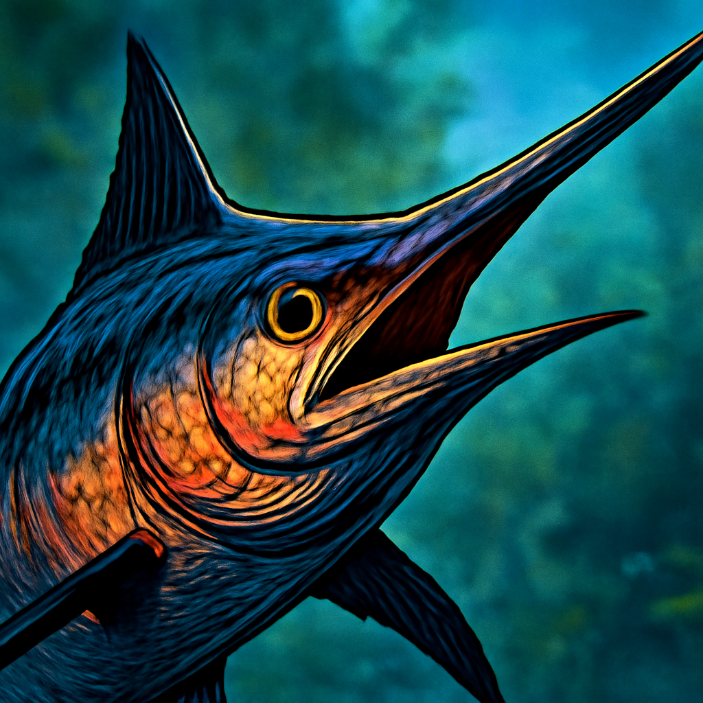 Swordfish portrait