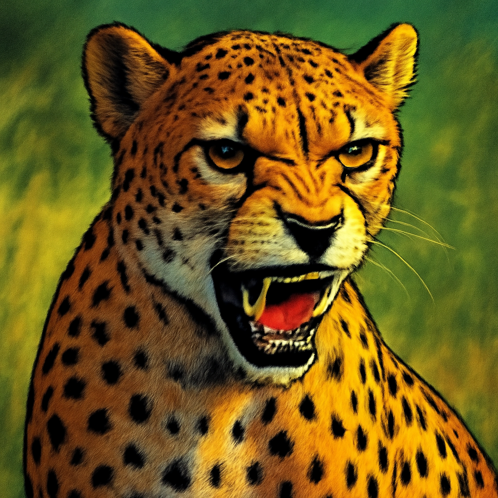 Cheetah portrait