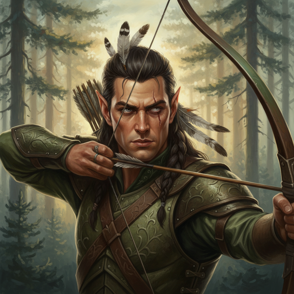 Glasswood the Ranger portrait