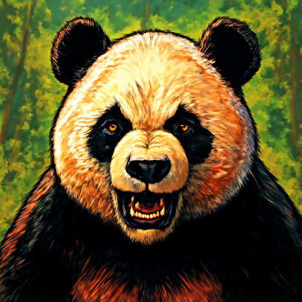 Giant Panda portrait
