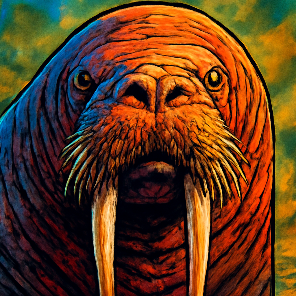 Walrus portrait