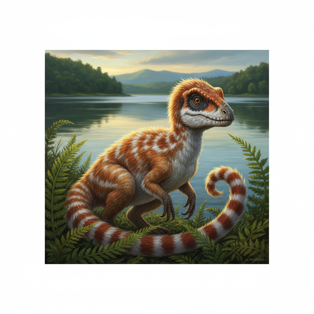 Sinosauropteryx portrait