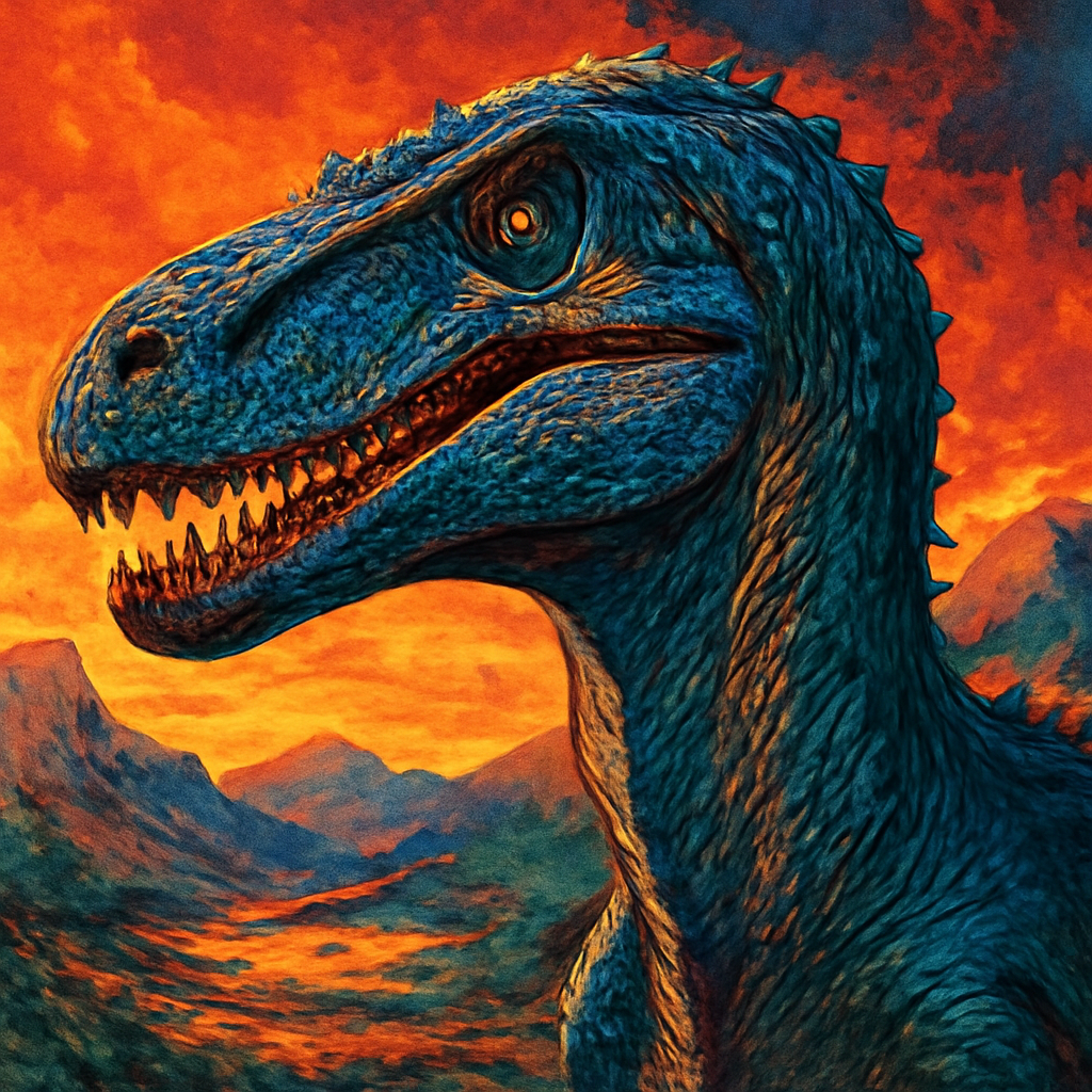 Suchomimus portrait