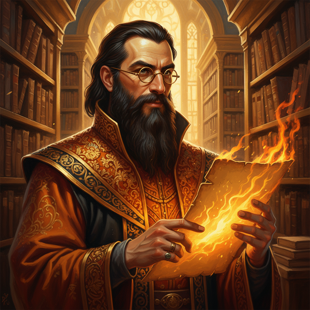 Ember-Vizier Tarek portrait
