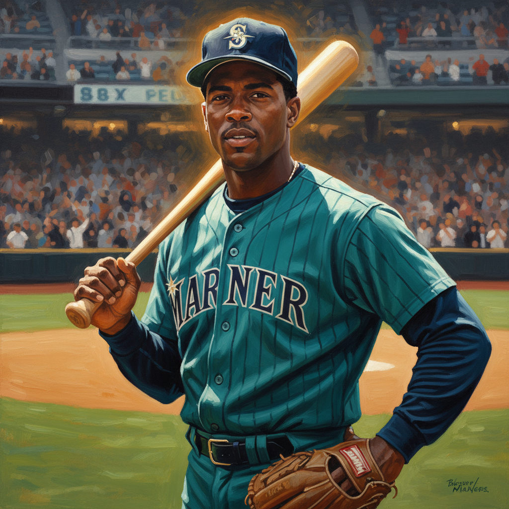 Ken Griffey Jr. portrait