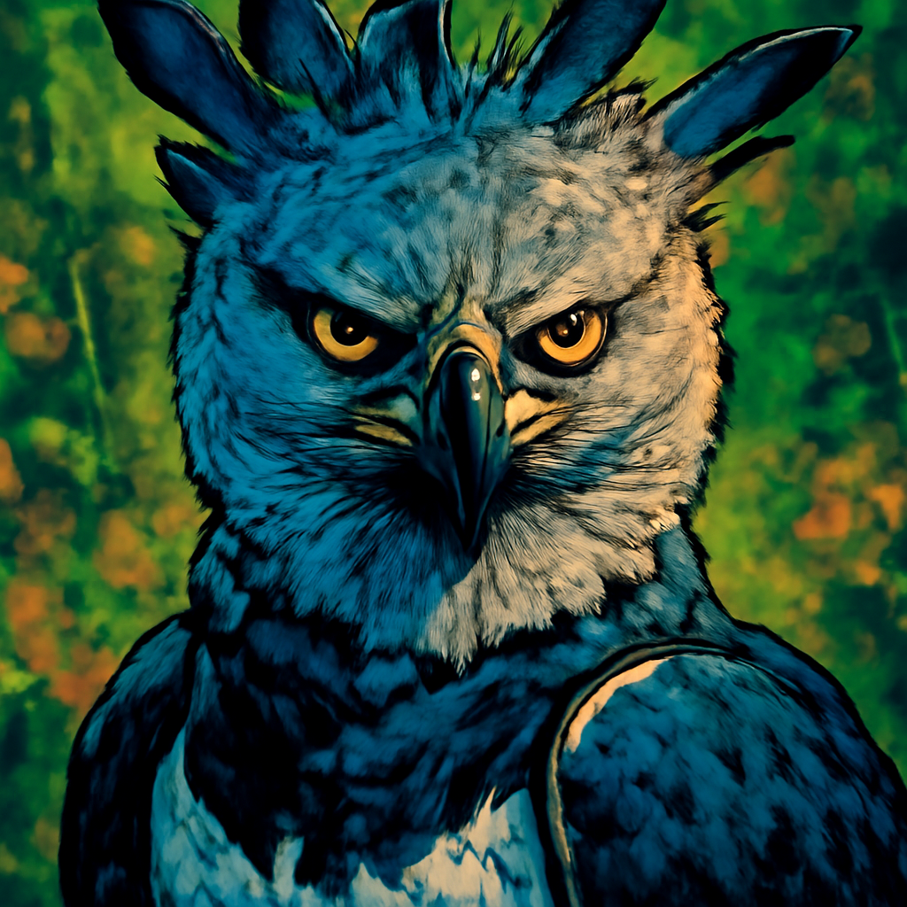 Harpy Eagle portrait