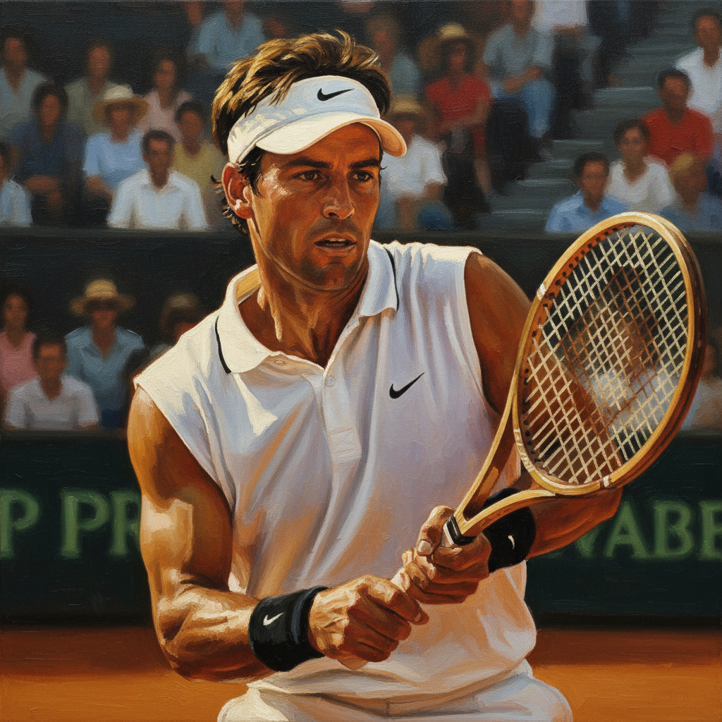 Pete Sampras portrait