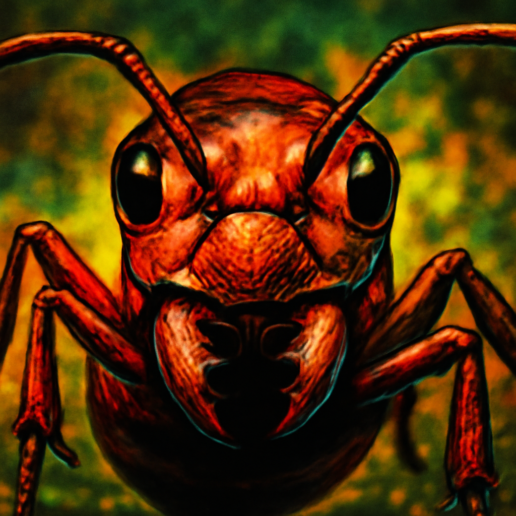 Driver Ant portrait
