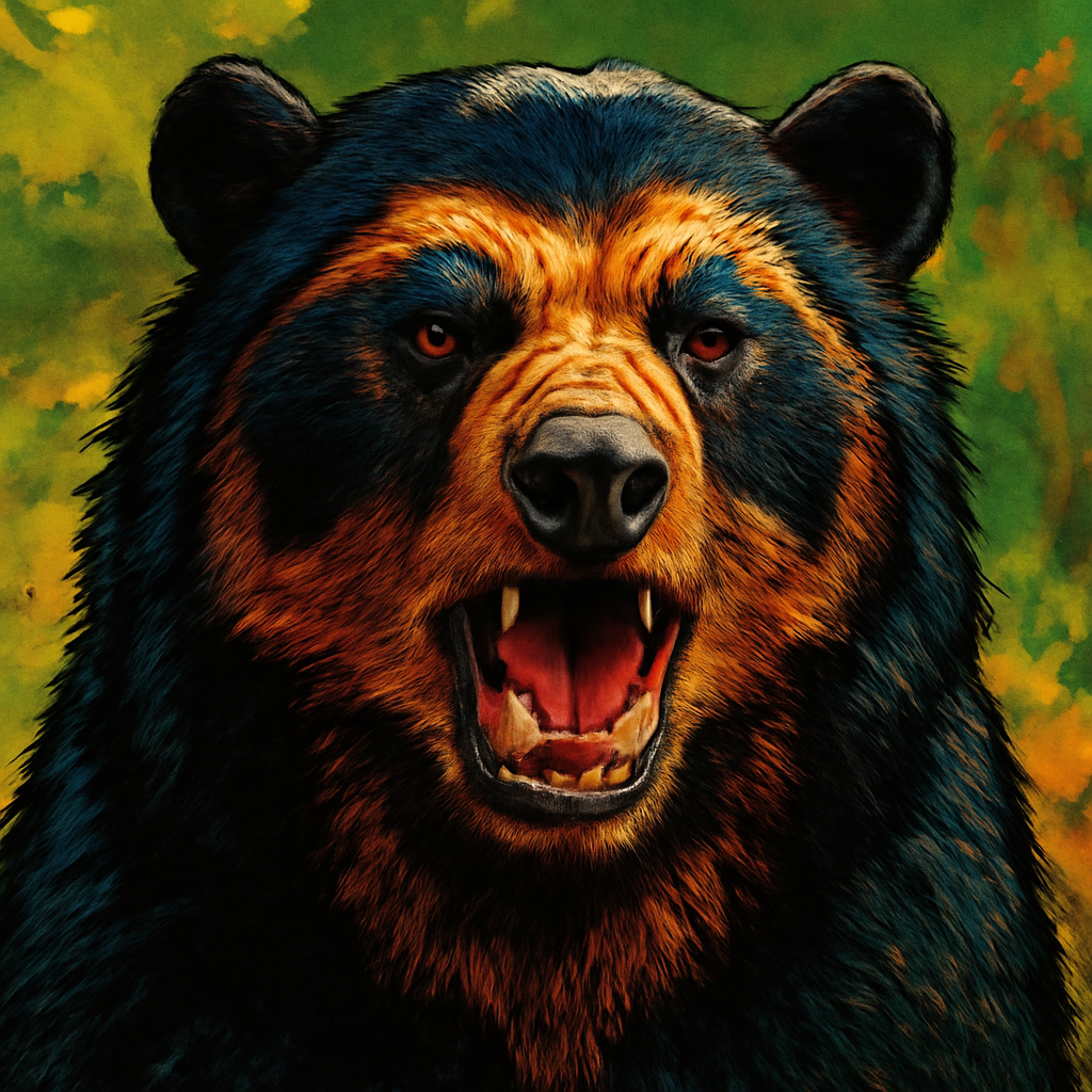 Spectacled Bear portrait