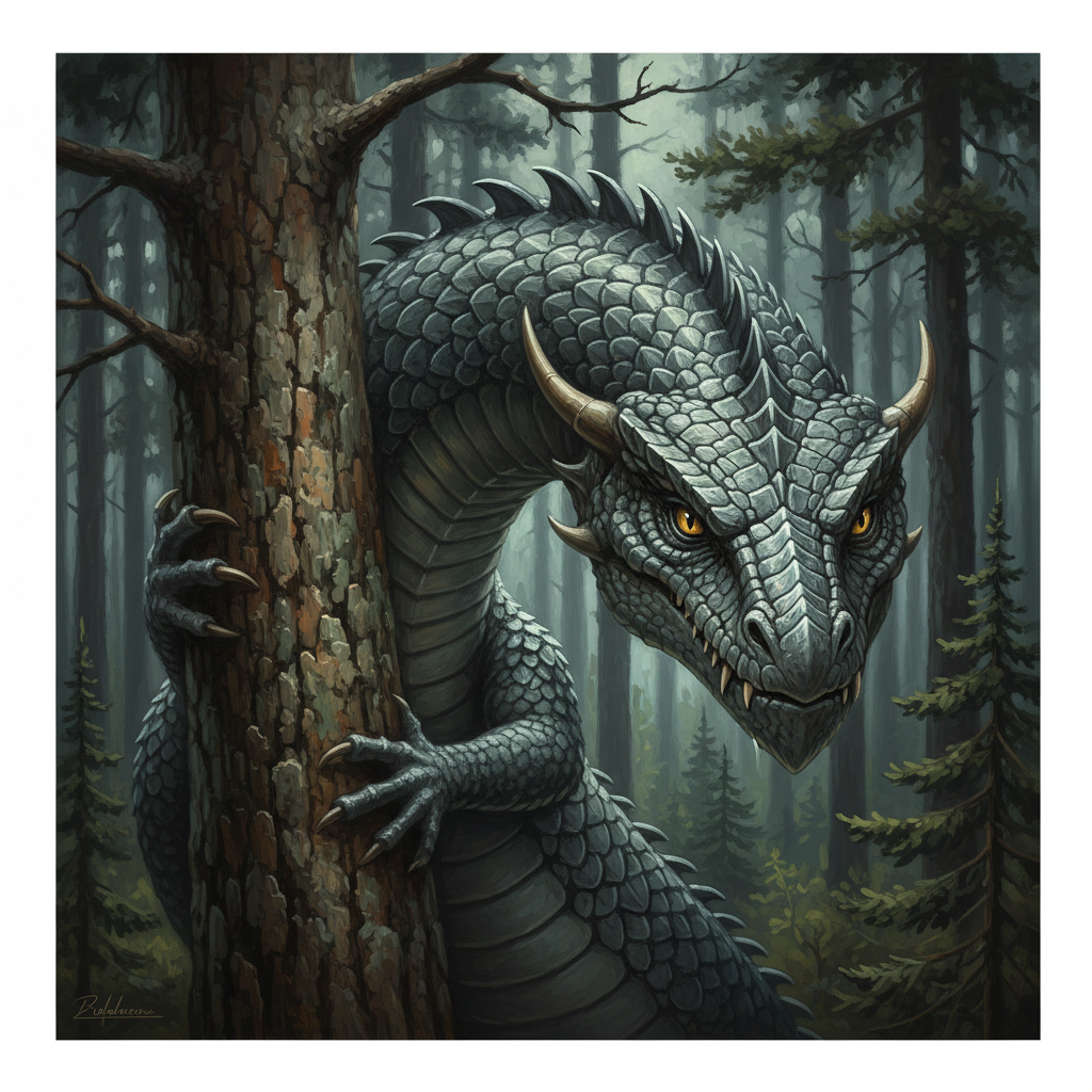 Lindworm portrait
