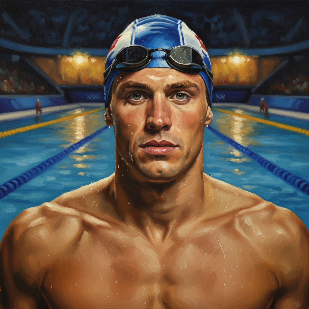 Ryan Lochte portrait