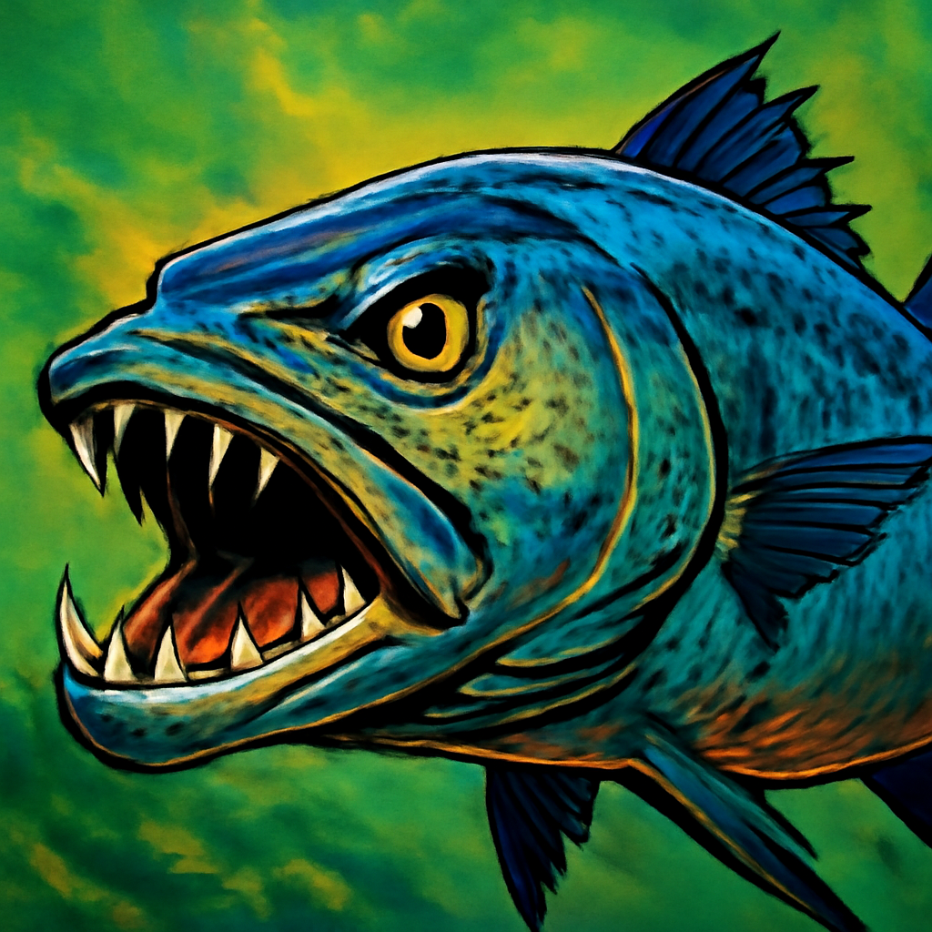 Barracuda portrait