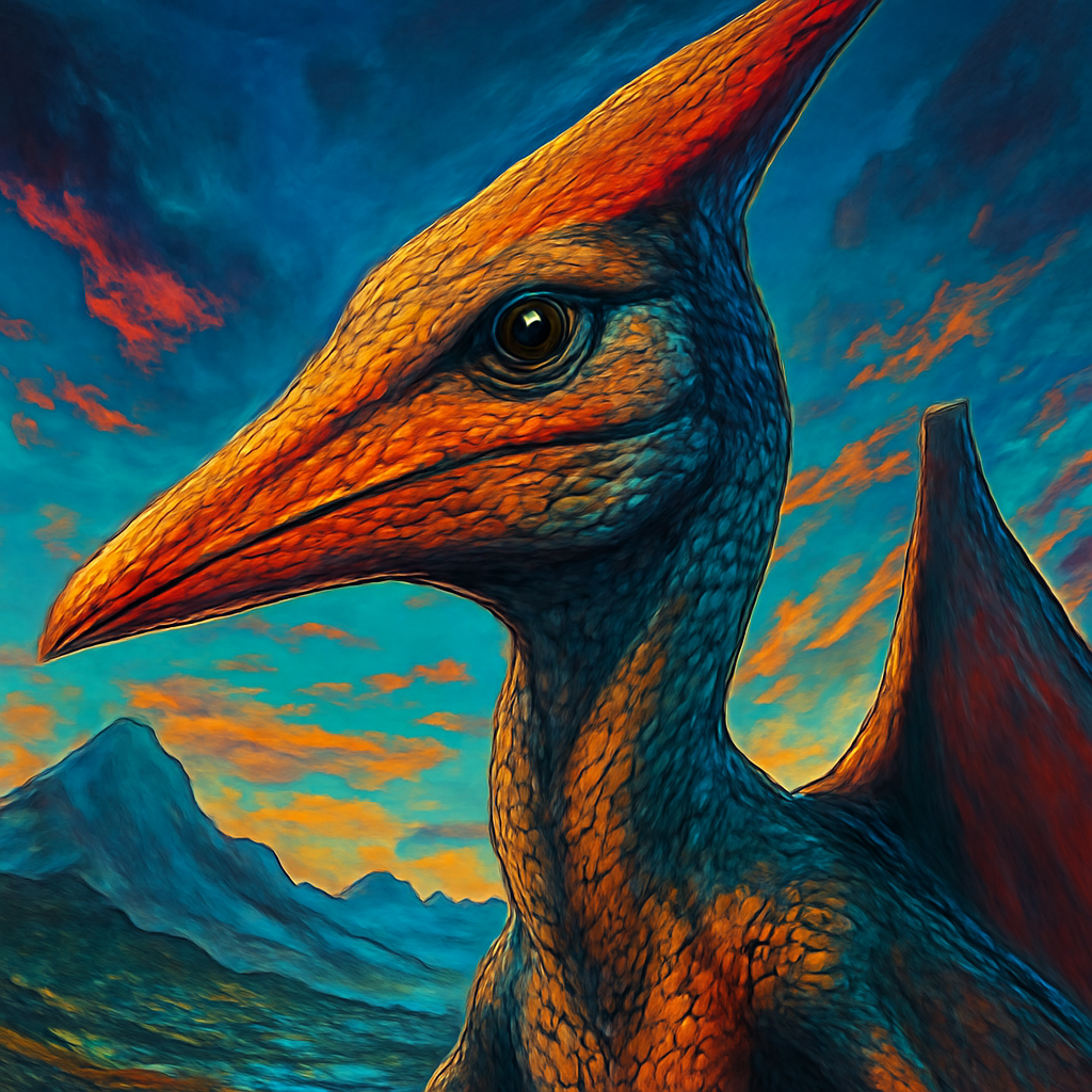 Pteranodon portrait