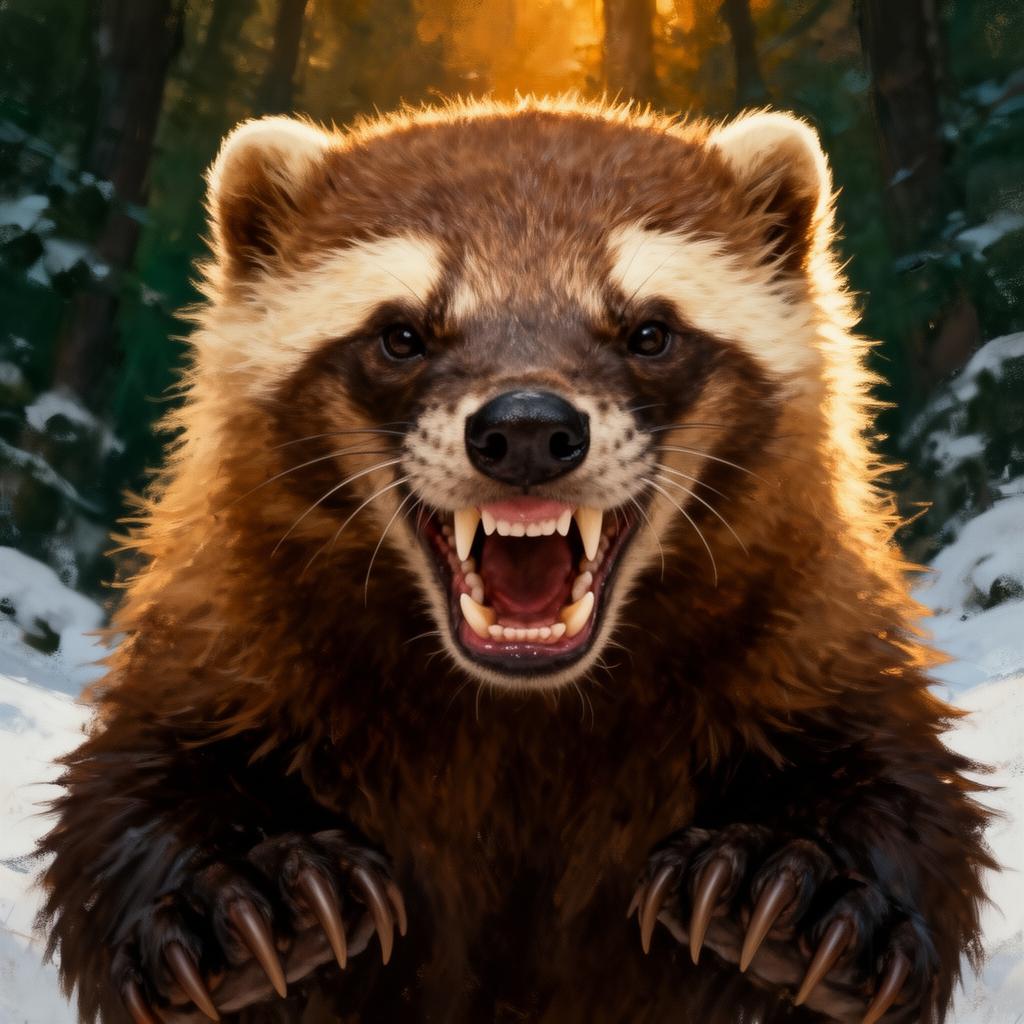 Wolverine portrait