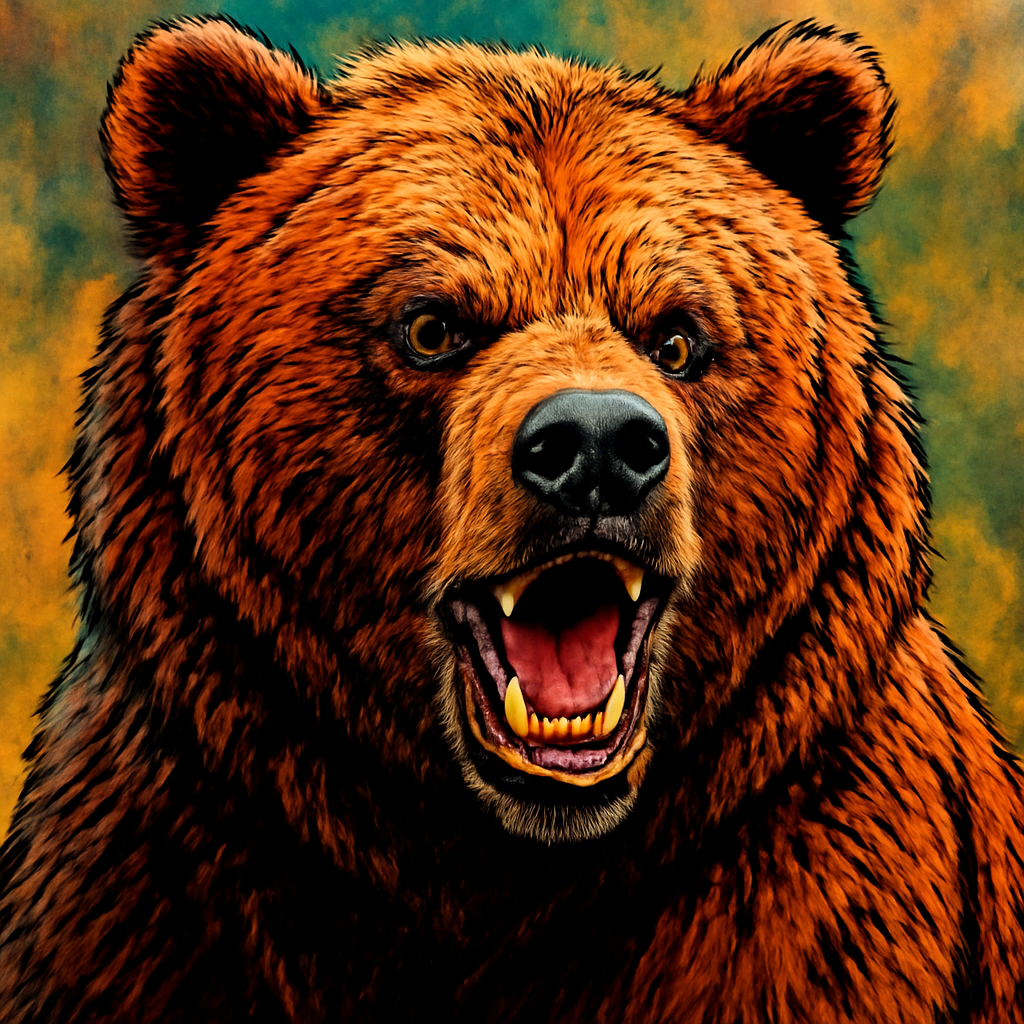Grizzly Bear portrait