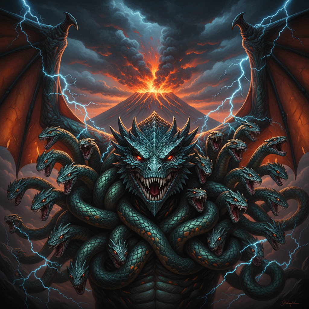 Typhon portrait