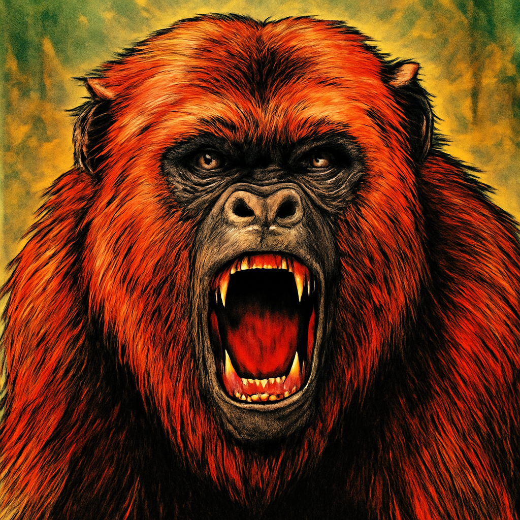 Howler Monkey portrait