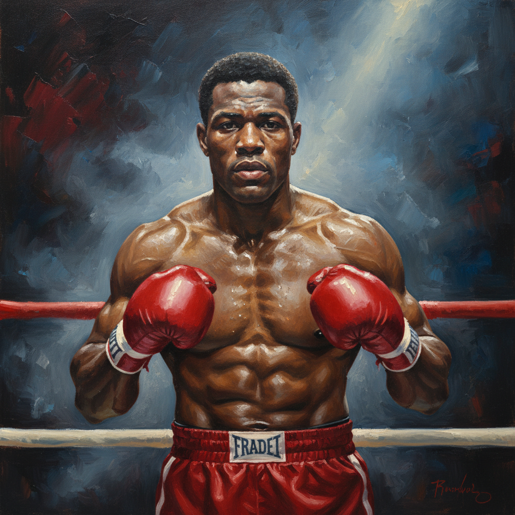 Joe Frazier portrait