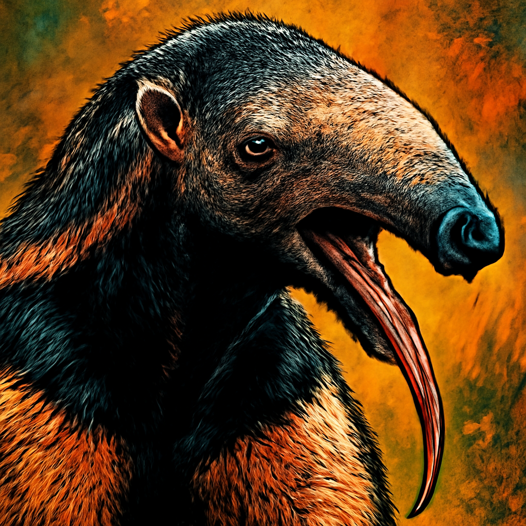 Giant Anteater portrait