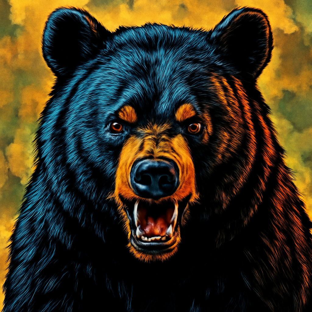 Black Bear portrait
