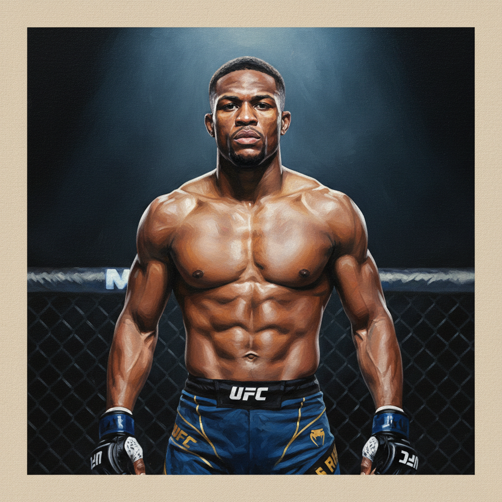 Israel Adesanya portrait