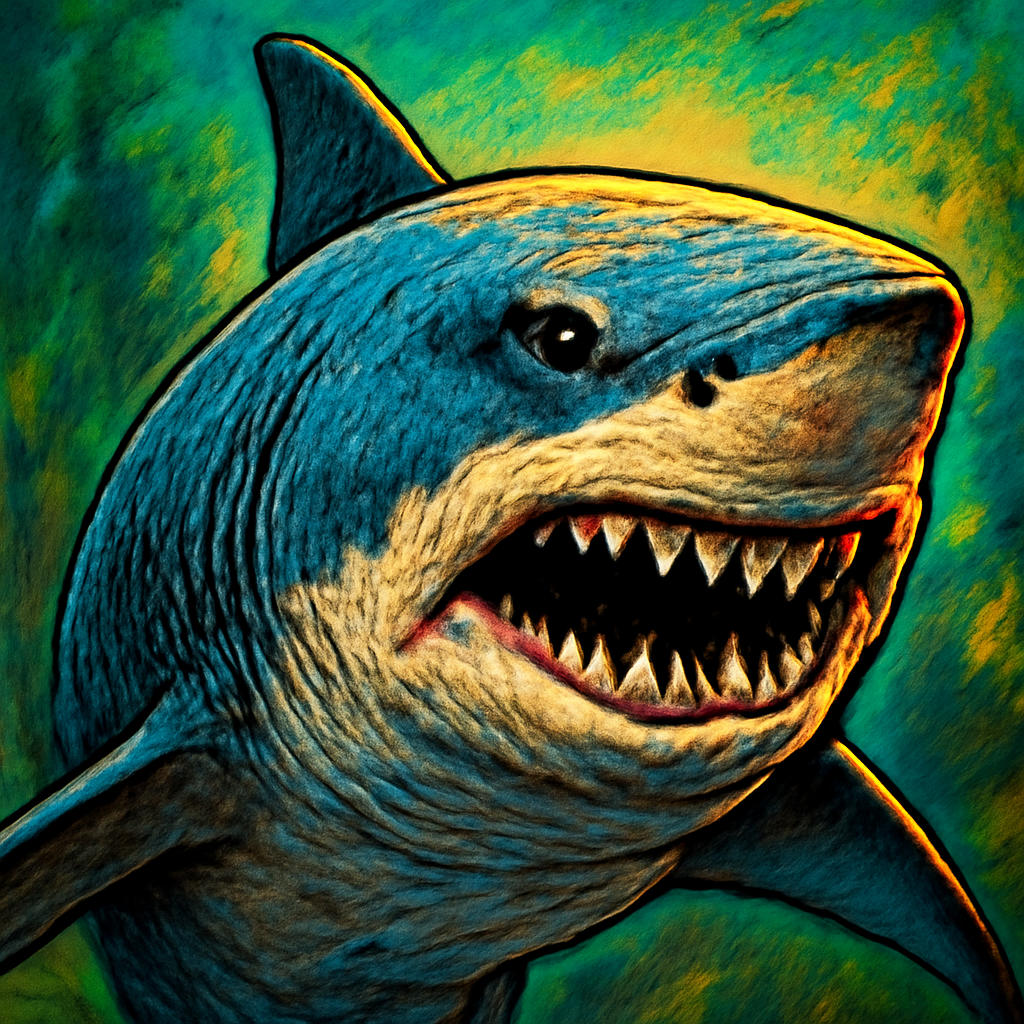 Bull Shark portrait