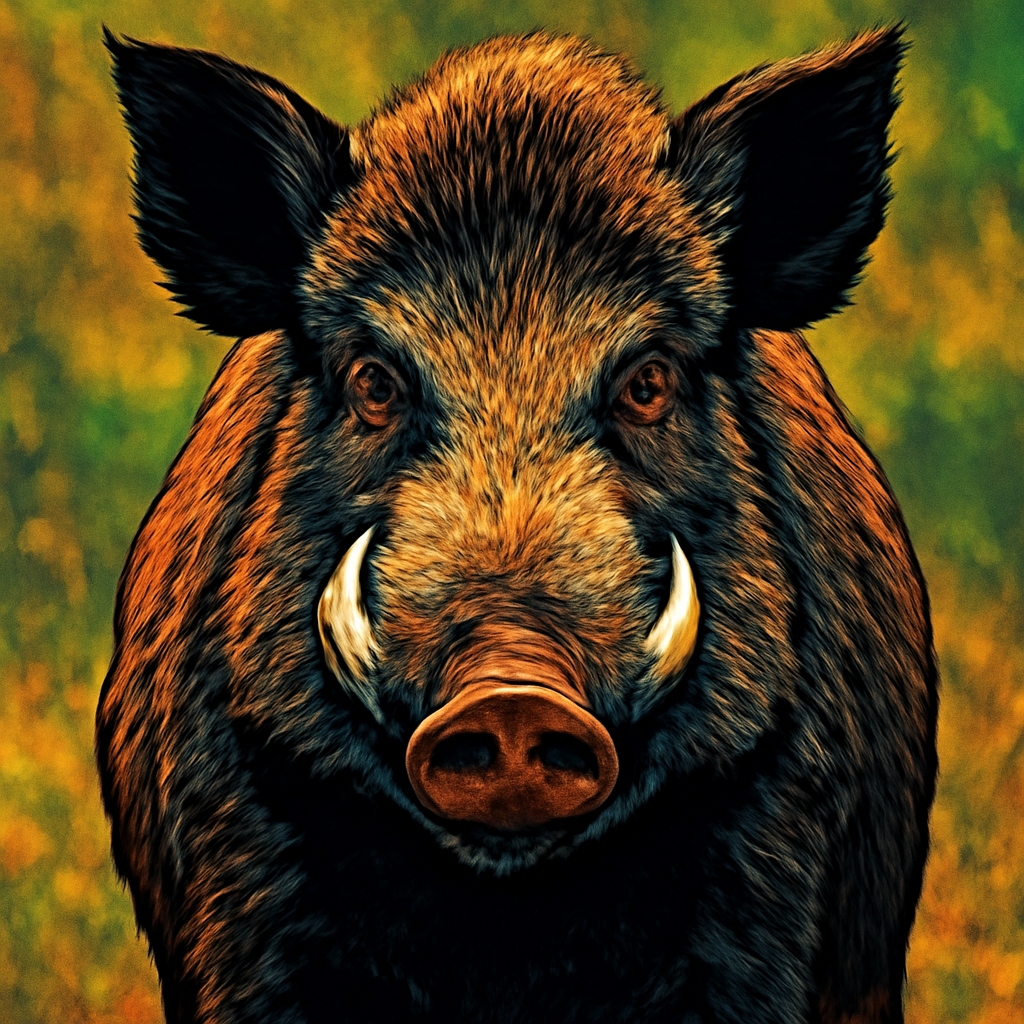 Wild Boar portrait