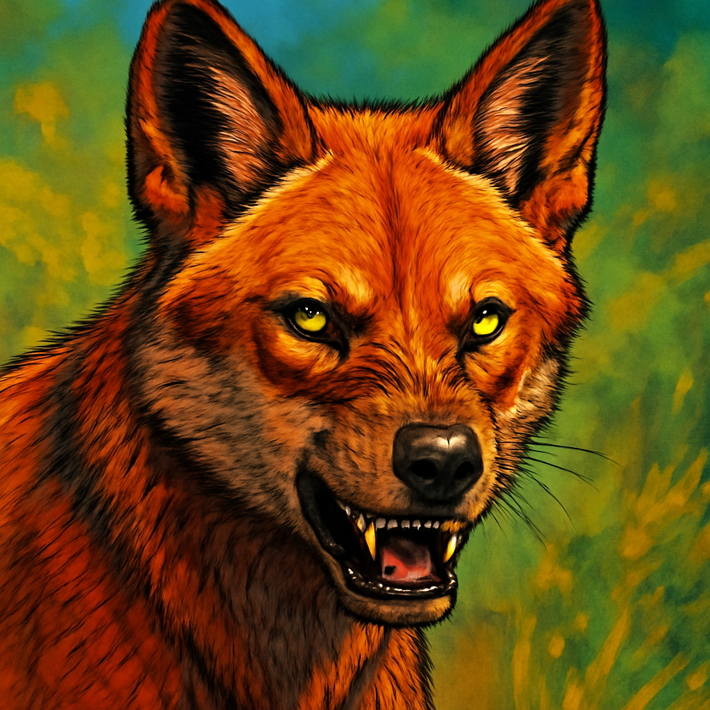 Dingo portrait