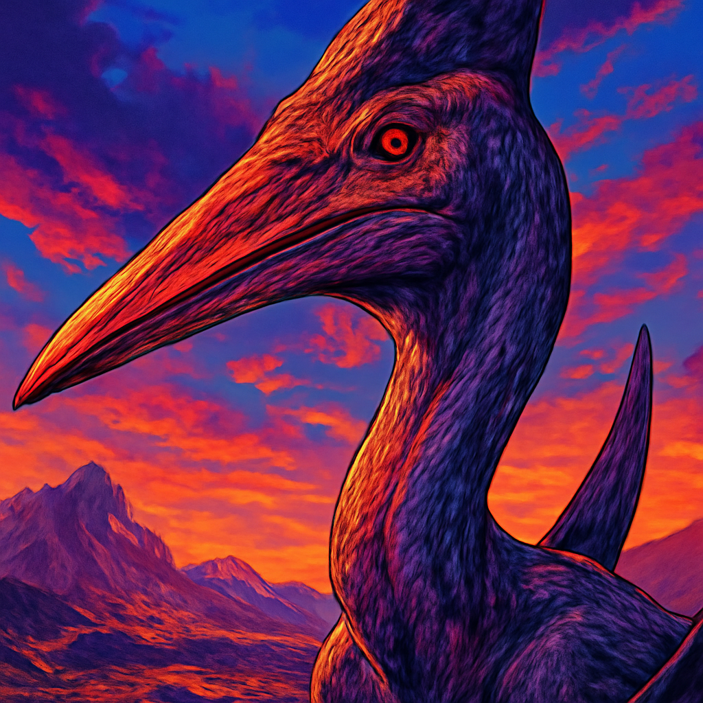 Quetzalcoatlus portrait