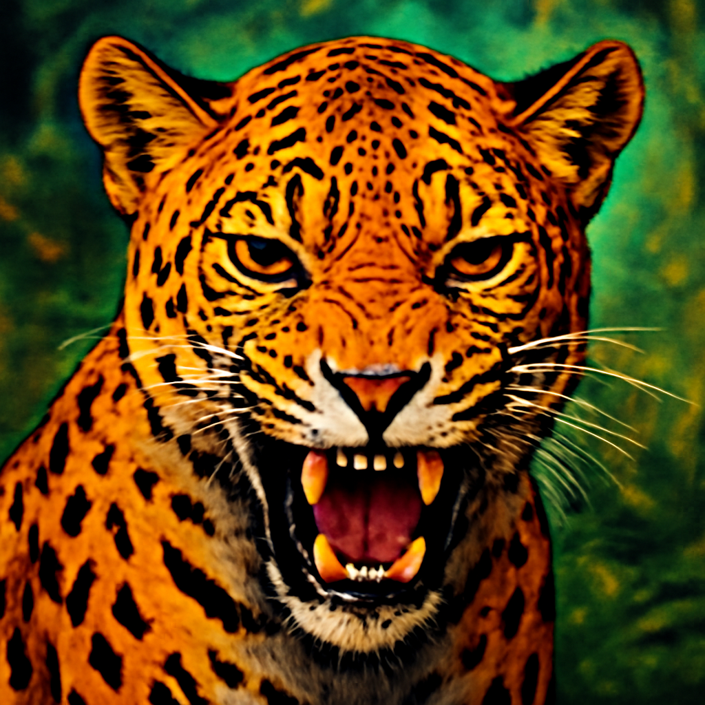 Leopard portrait