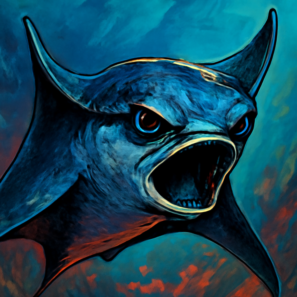 Manta Ray portrait