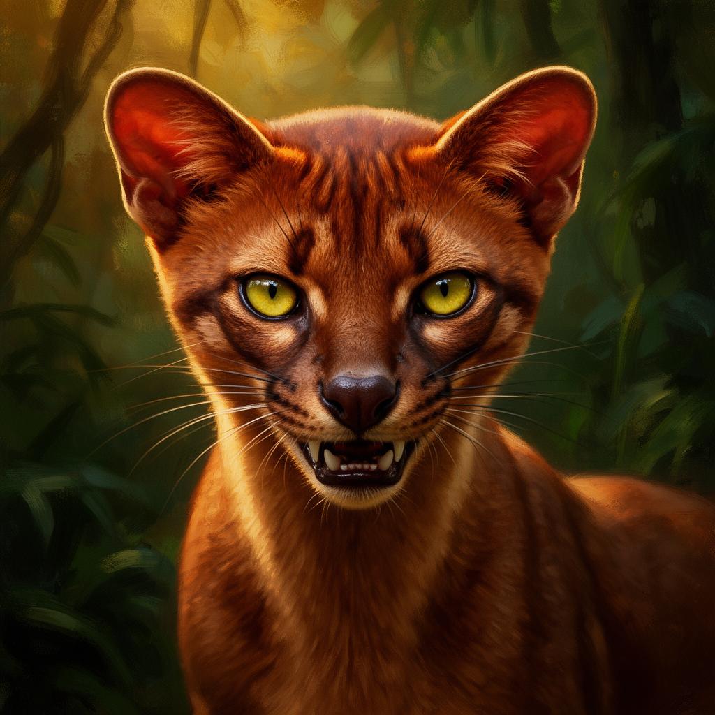 Fossa portrait