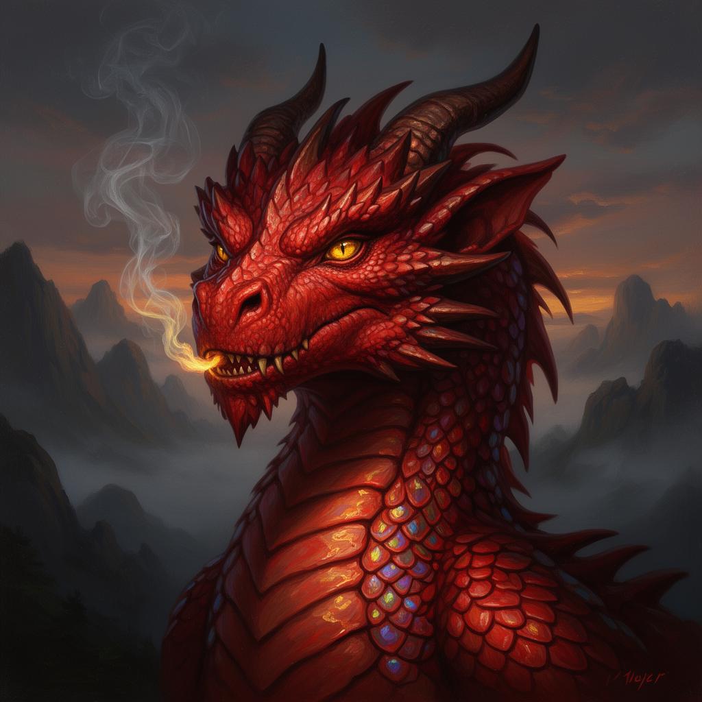 Dragon portrait